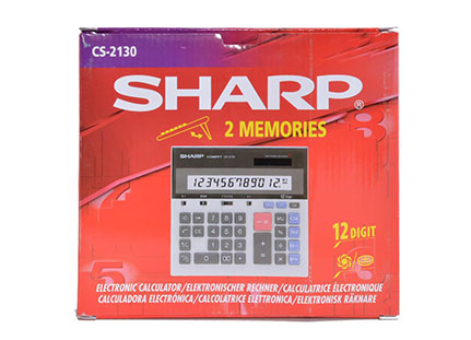 ماشین‌حساب حسابداری برند شارپ با گارانتی مادیران Sharp CS-2130